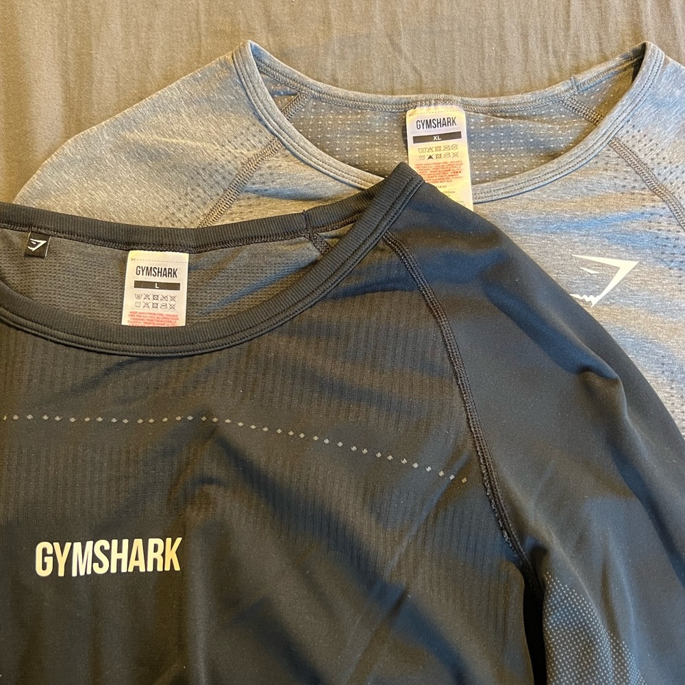 Gymshark Cropped Long Sleeve Bundle